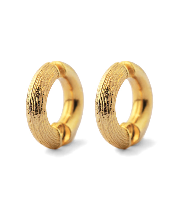 Half Satina Clutch Earrings