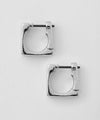 Square hoop earrings [Basic]