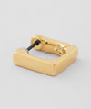 Square hoop earrings [Basic]