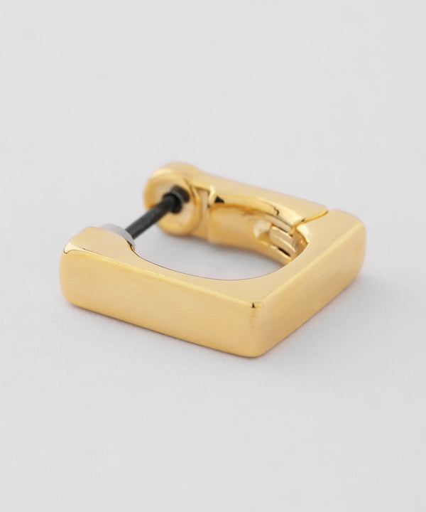 Square hoop earrings [Basic]