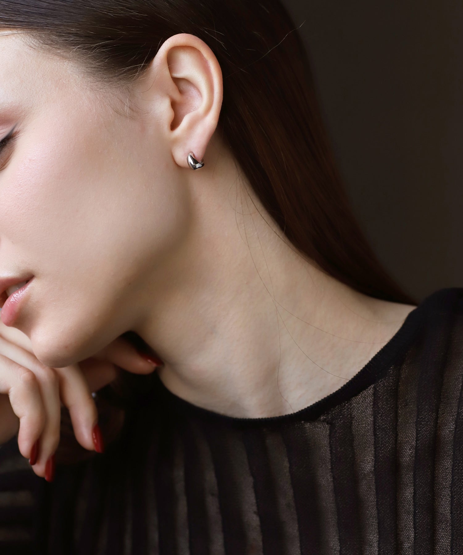 mimi33】メタルフープイヤリング[ドロップ][Basic]｜SANPO ONLINE