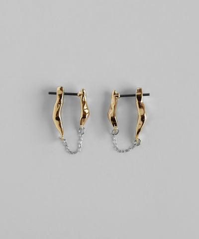チェーンバックキャッチピアス[Basic]