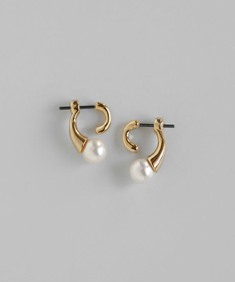 パールバックキャッチピアス[Basic]