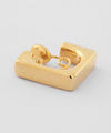 Square hoop earrings [Basic]