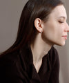 Square hoop earrings [Basic]