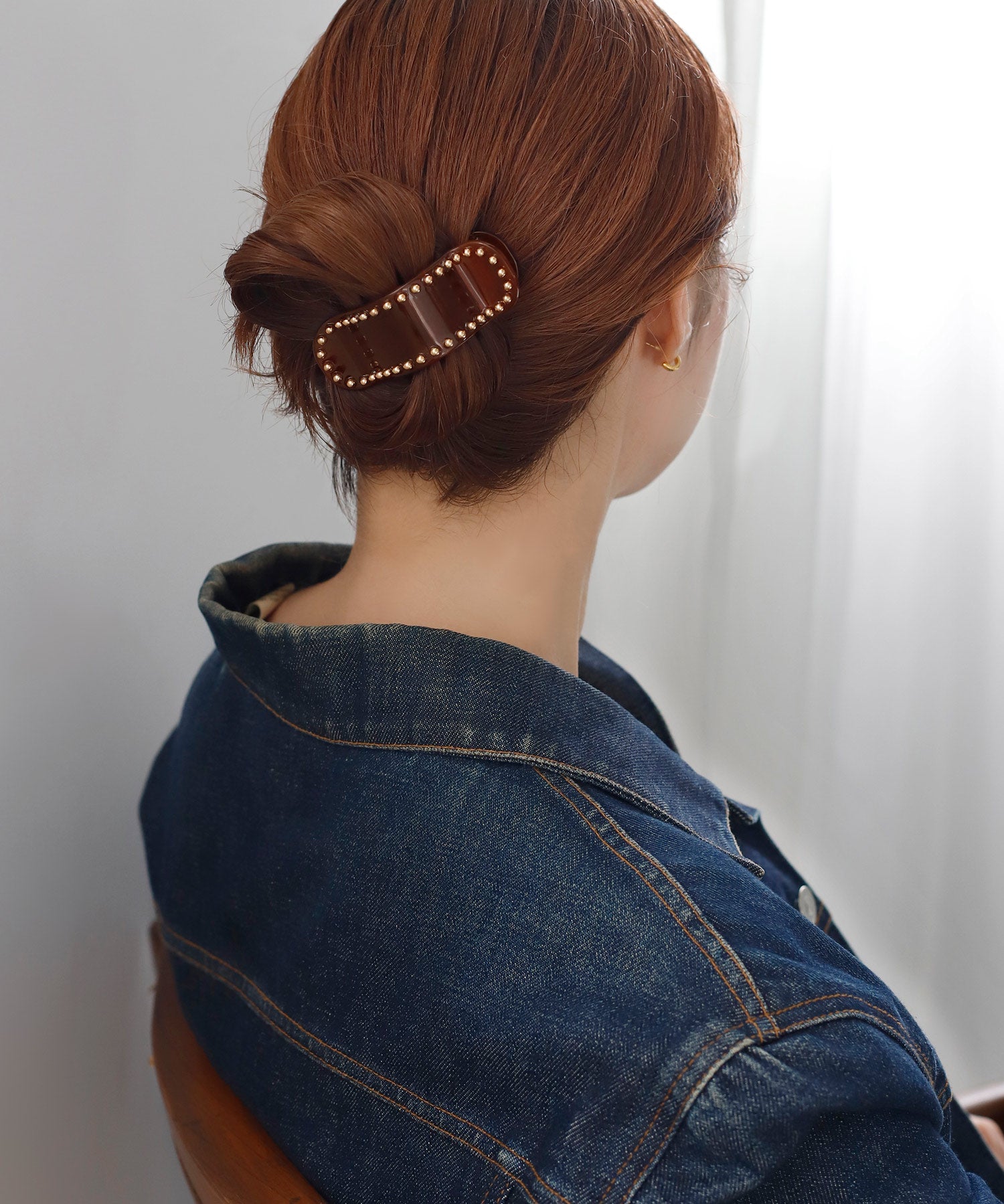 ANEMONE】スタッズアーチクリップ｜アネモネ・シエナロゼ・ミミサン