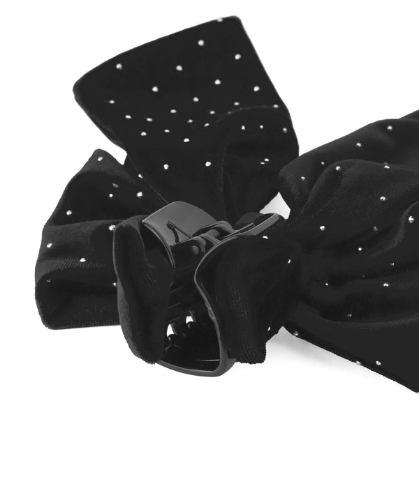 ビジューベロアリボンバンス