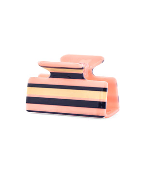 Multi-border square hair clip