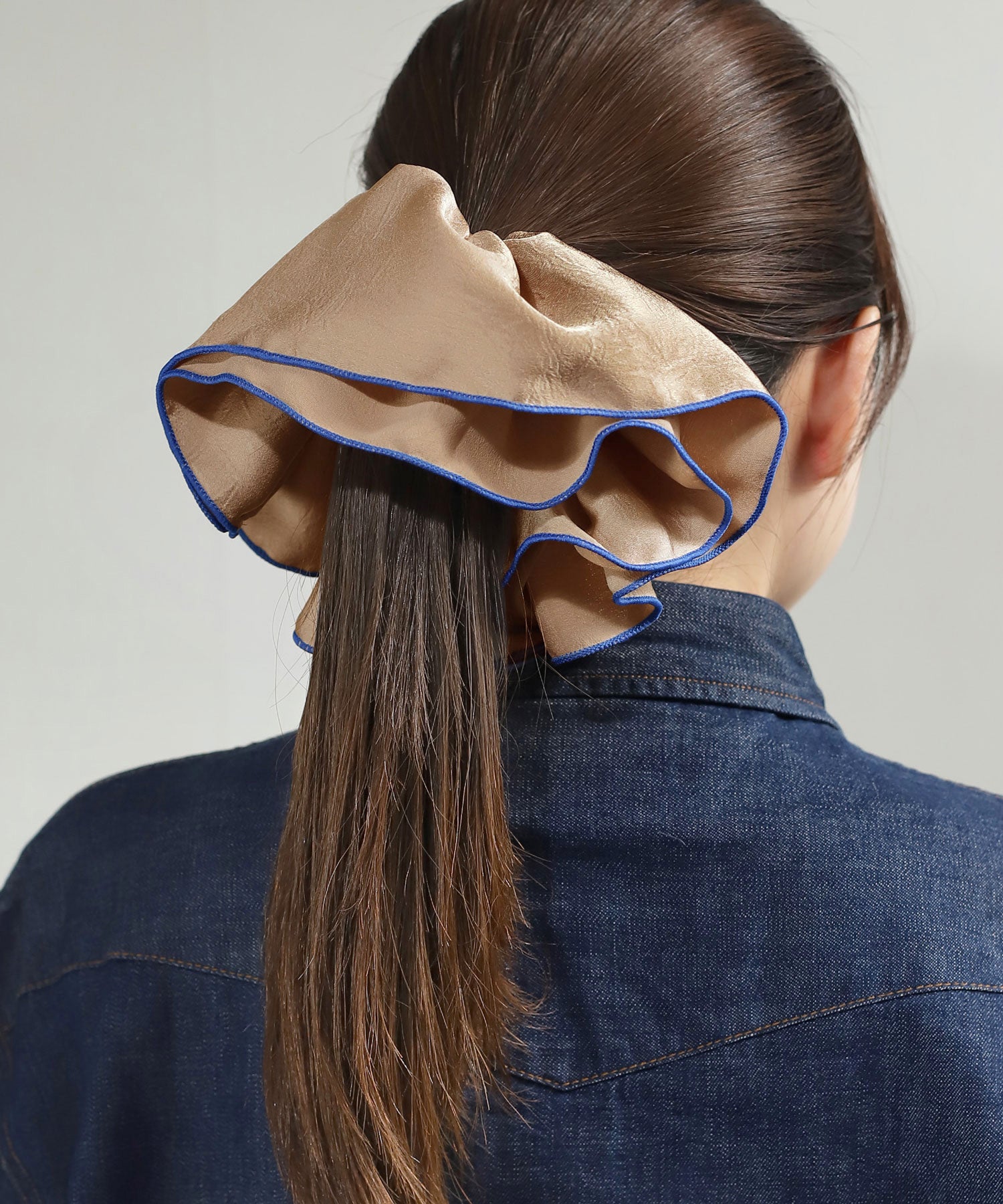 ANEMONE】フレアシュシュクリップ｜アネモネ・シエナロゼ・ミミサン