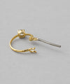 ビジューフープピアス[Sheerchic]