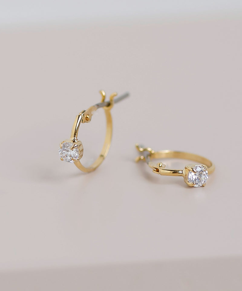 ビジューフープピアス[Sheerchic]