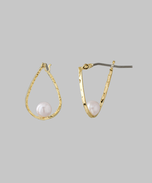 ツイストラインフープピアス[Sheerchic]