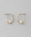 ツイストラインフープピアス[Sheerchic]