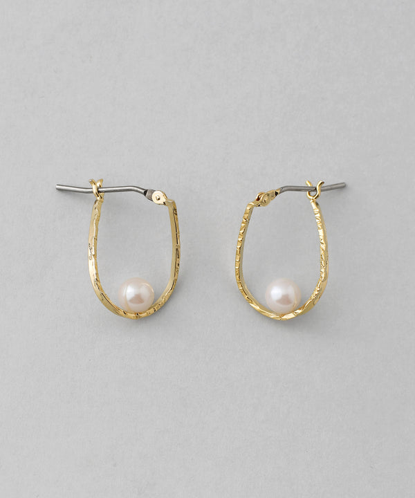ツイストラインフープピアス[Sheerchic]
