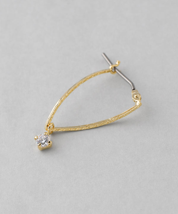 ツイストラインフープピアス[Sheerchic]