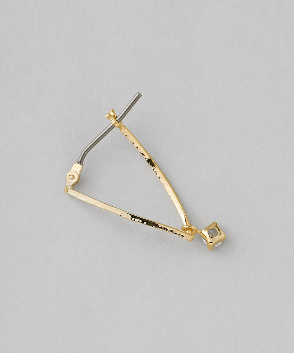ツイストラインフープピアス[Sheerchic]