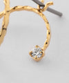 ビジュー×コイルピアス[Sheerchic]