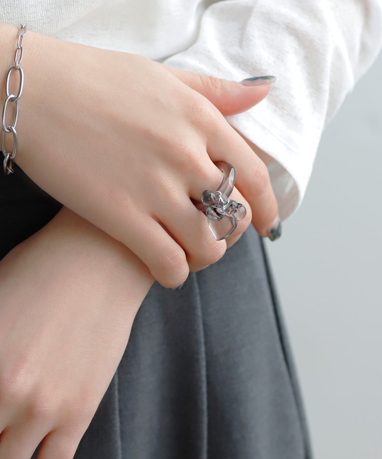 ANEMONE】ハート×スフィアリング｜アネモネ・シエナロゼ・ミミサン