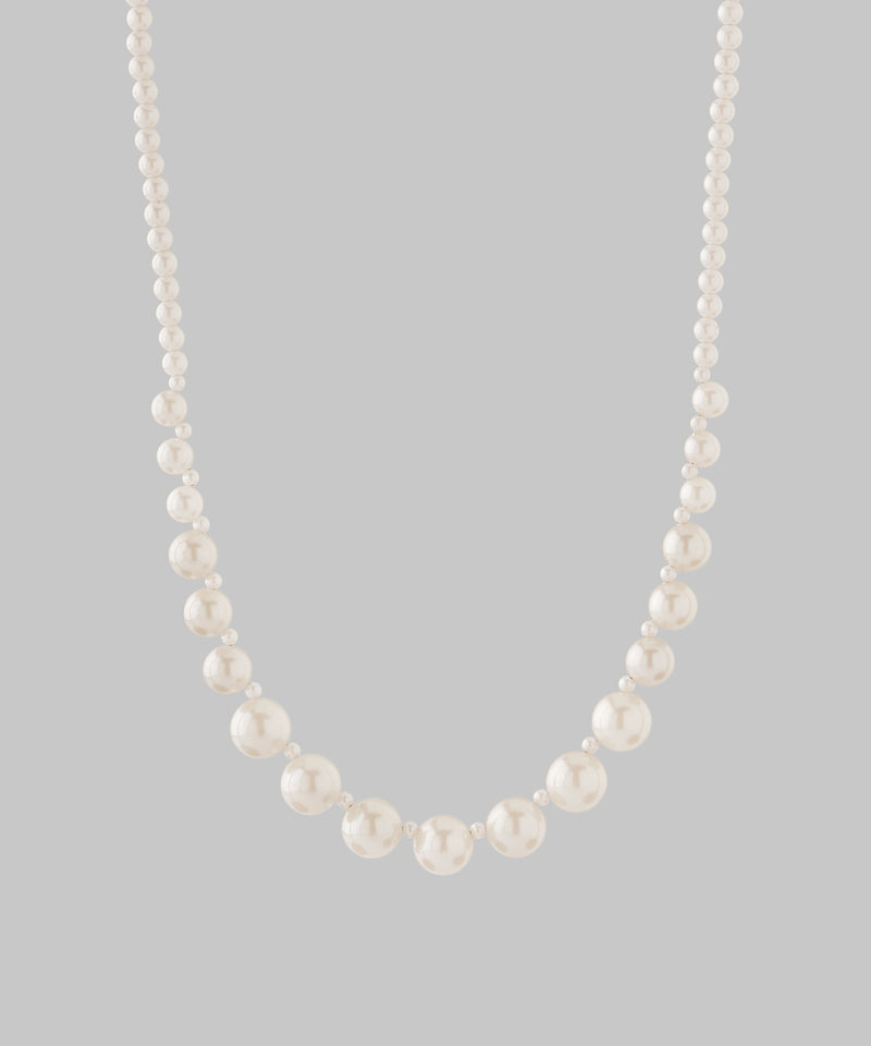 Gradation Pearl Necklace