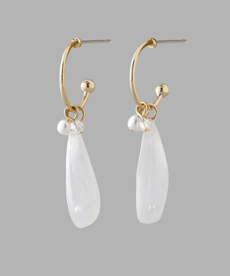 Gerbera Hoop Earrings