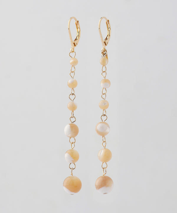 Mother of pearl earrings [Sheerchic]