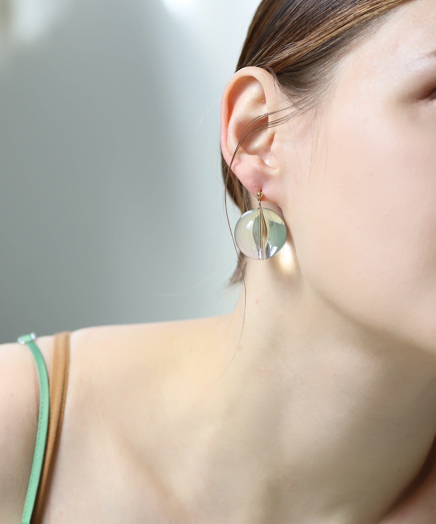 mimi33】クリアボールピアス[Ownideal]｜SANPO ONLINE(サンポーオンライン)