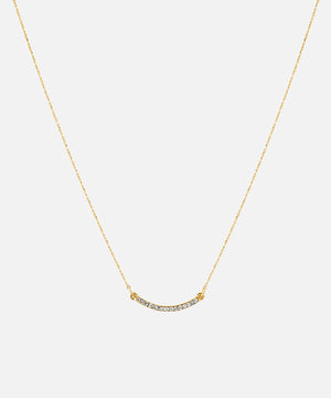 Beaded Line Necklace