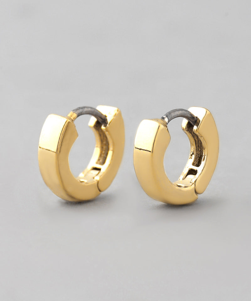 シンプルミニフープピアス