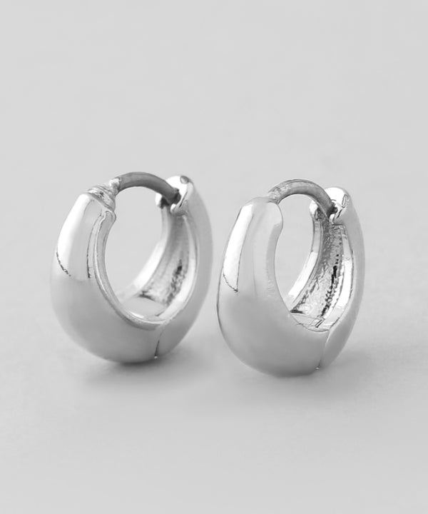 ドロップラインミニフープピアス