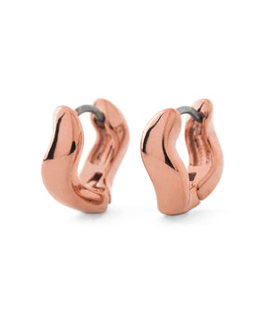 ウェーブミニフープピアス