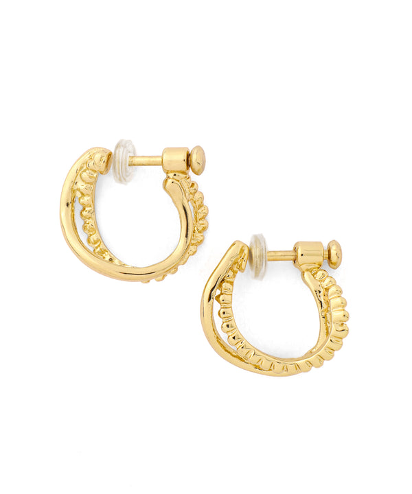 ANEMONE】ダブルラインプッシュイヤリング｜SANPO ONLINE(サンポー