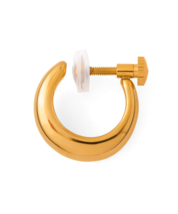 【ステンレス】フープイヤリング