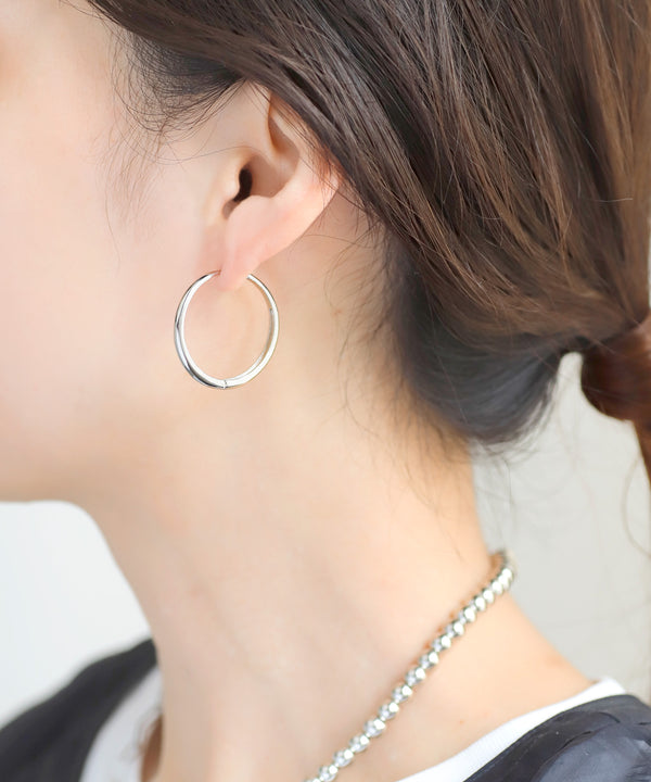 メタルフープピアス[M][ジャルビジュー]