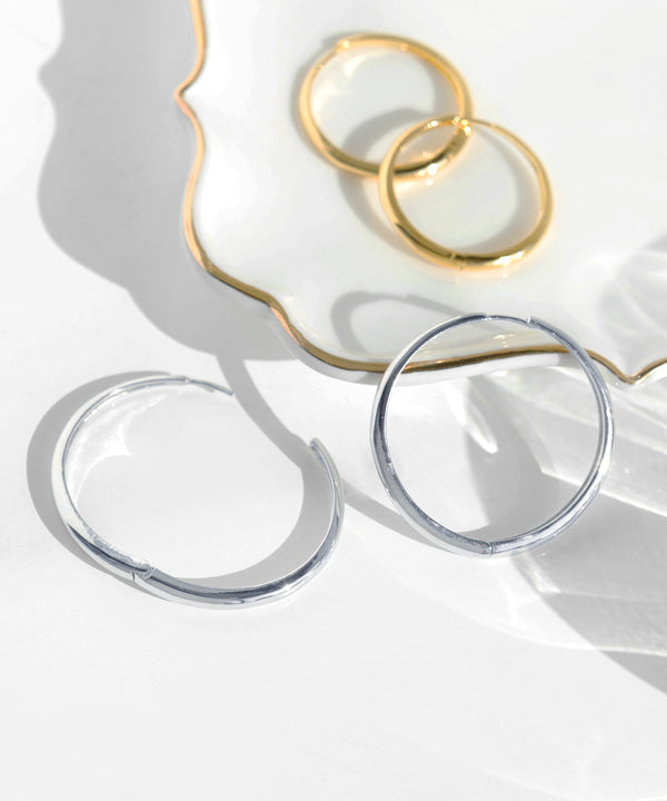 メタルフープピアス[L][ジャルビジュー]