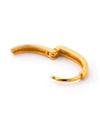 Drop Line Hoop Earrings [Jarubijou]
