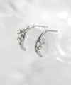 ビジューカールピアス[ジャルビジュー]