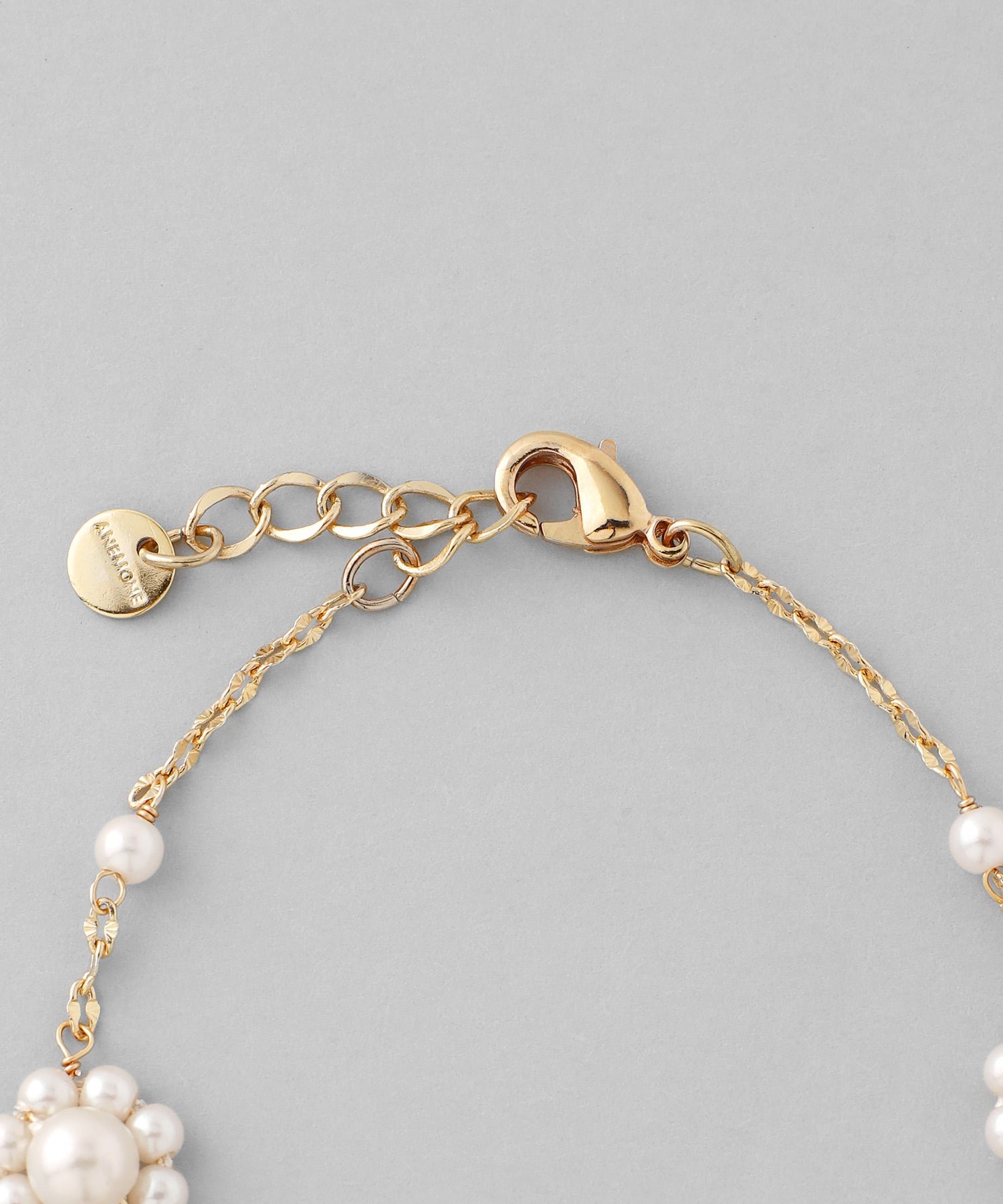 ANEMONE】パールフラワーブレスレット｜アネモネ・シエナロゼ