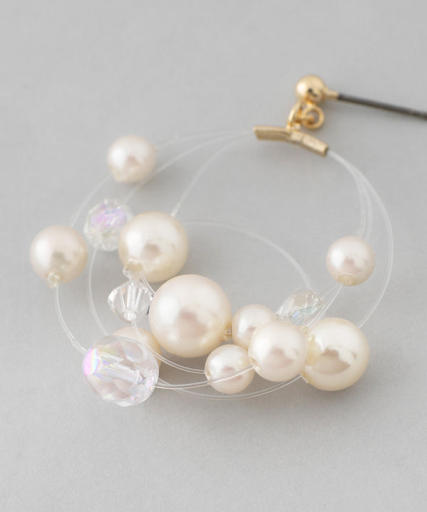 パールシャワーピアス