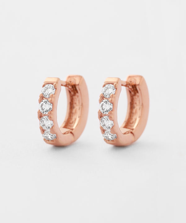 ビジューフープピアス[Sheerchic]