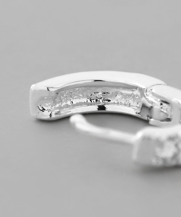 ビジューフープピアス[Sheerchic]