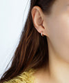 ビジューフープピアス[Sheerchic]