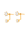 ビジュー2WAYピアス[Sheerchic]