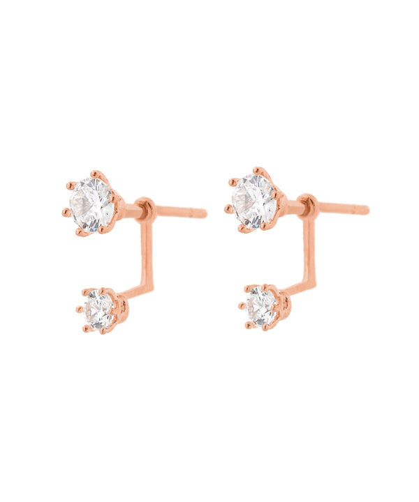 ビジュー2WAYピアス[Sheerchic]
