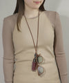 Glasses holder necklace