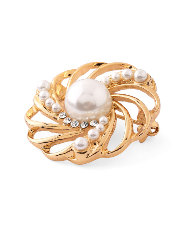 pearl brooch