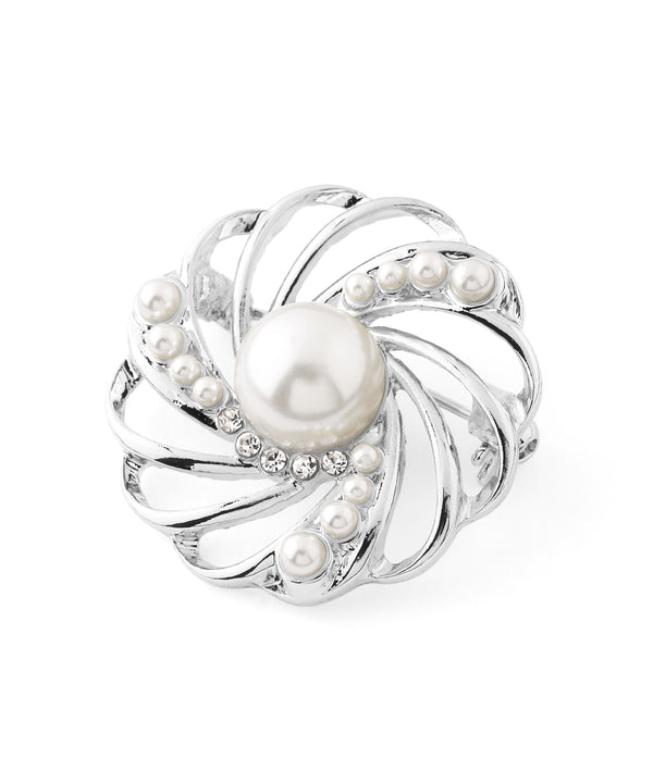 pearl brooch