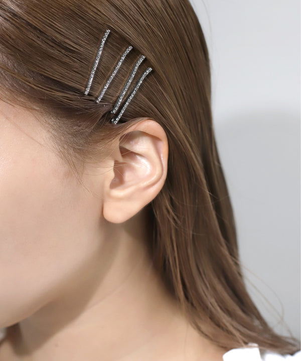ビジューヘアピン[4本セット]