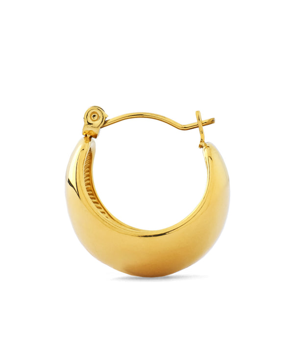 [Stainless Steel] Volume Hoop Earrings