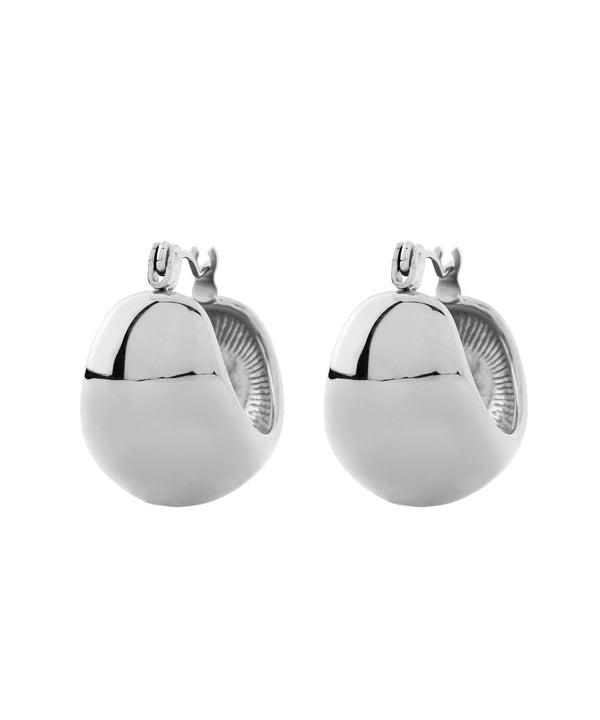 [Stainless Steel] Volume Hoop Earrings