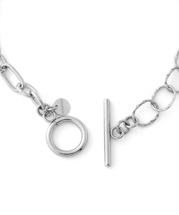 [Stainless Steel] Combination Chain Mantel Bracelet